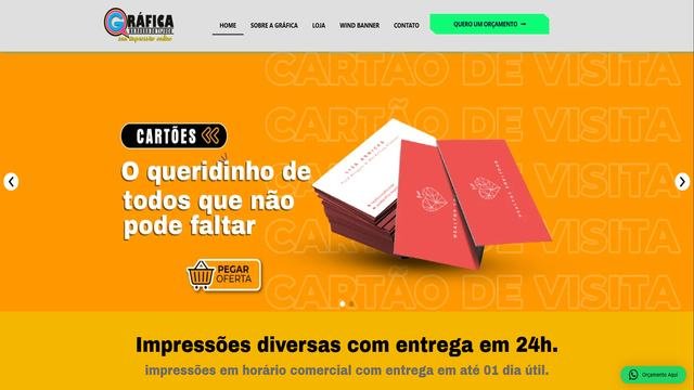 Hero do site Gráfica na Barra da Tijuca: impressões diversas com entrega em 24h